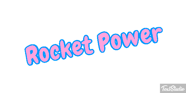 Rocket Power Text effect