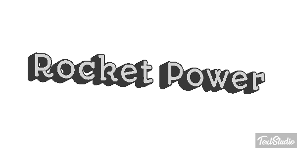 Rocket Power Text effect