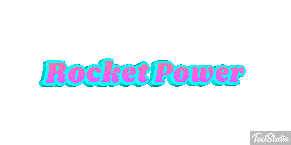 Rocket Power Text effect