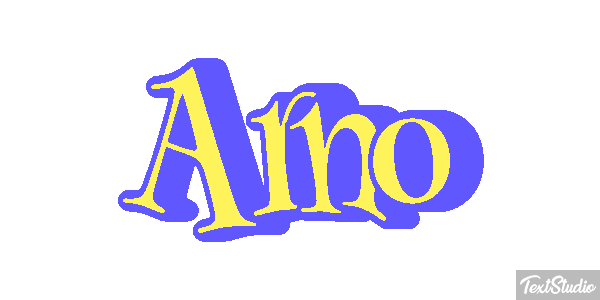Arno Effet de texte