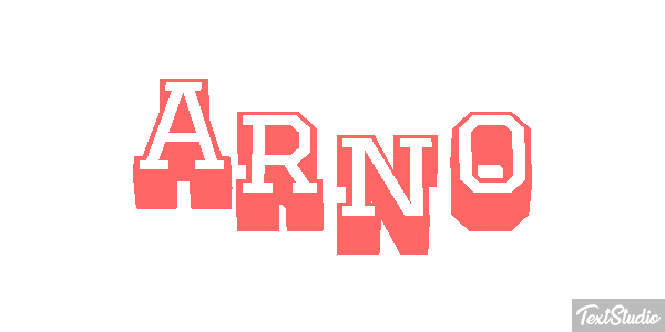 Arno Effet de texte