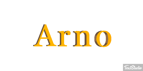Arno Effet de texte
