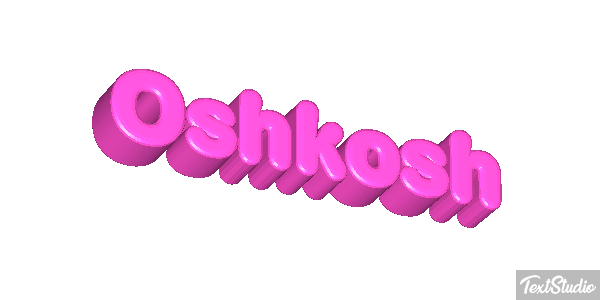 Oshkosh Efekt tekstowy