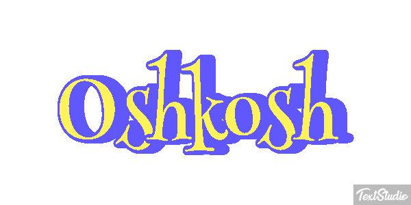 Oshkosh Efekt tekstowy