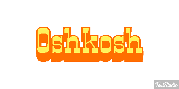 Oshkosh Efekt tekstowy