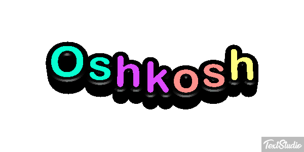 Oshkosh Efekt tekstowy