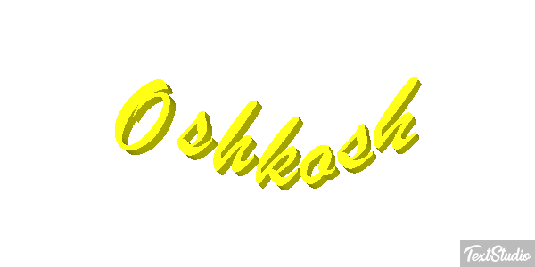 Oshkosh Efekt tekstowy