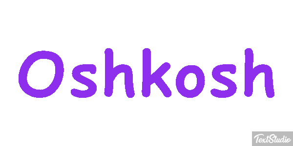 Oshkosh Efekt tekstowy