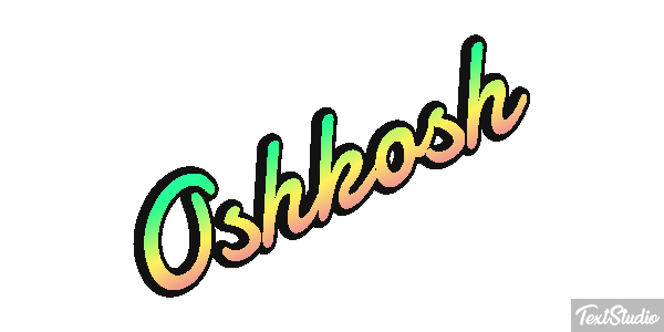Oshkosh Efekt tekstowy