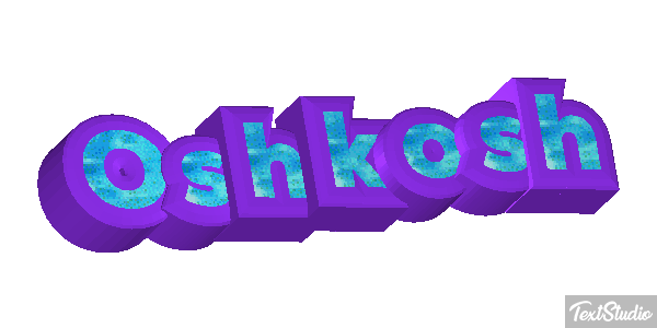 Oshkosh Efekt tekstowy