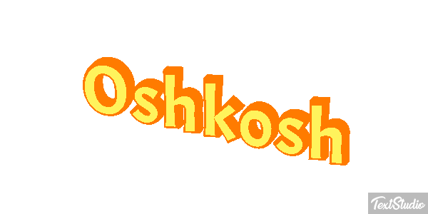 Oshkosh Efekt tekstowy