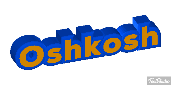 Oshkosh Efekt tekstowy