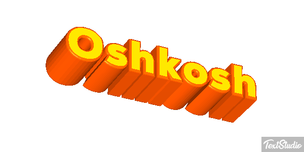 Oshkosh Efekt tekstowy