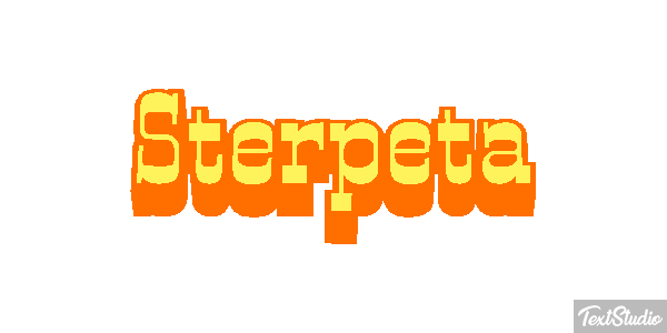 Sterpeta Effetto testo