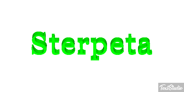 Sterpeta Effetto testo