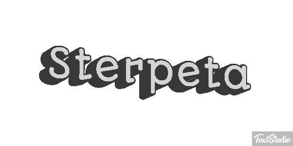 Sterpeta Effetto testo