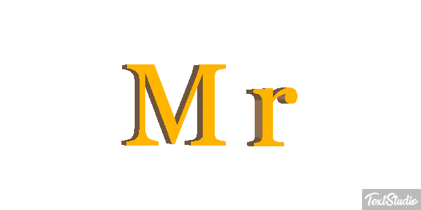 Mr Efekt tekstowy