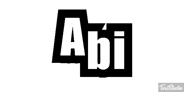 Abi Effetto testo