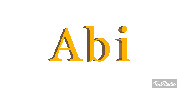 Abi Effetto testo