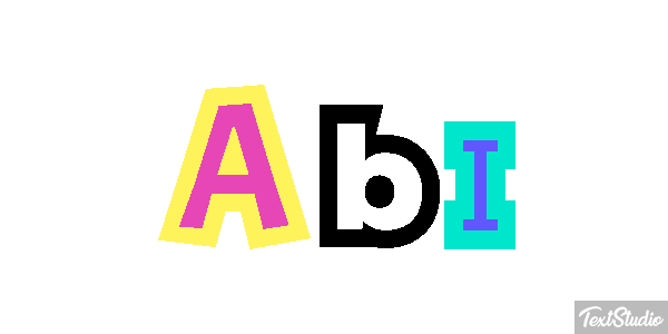 Abi Effetto testo