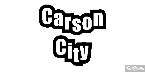 Carson City Efekt tekstowy