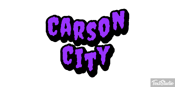 Carson City Efekt tekstowy