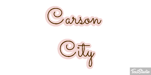 Carson City Efekt tekstowy