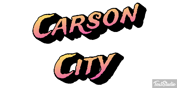 Carson City Efekt tekstowy