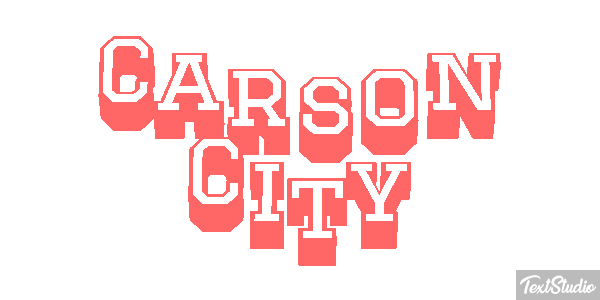 Carson City Efekt tekstowy