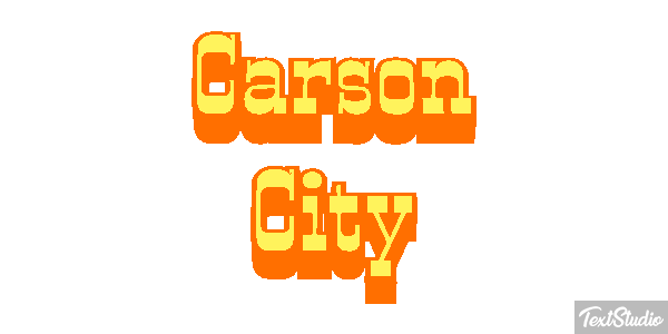 Carson City Efekt tekstowy