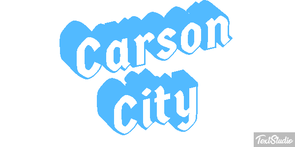 Carson City Efekt tekstowy