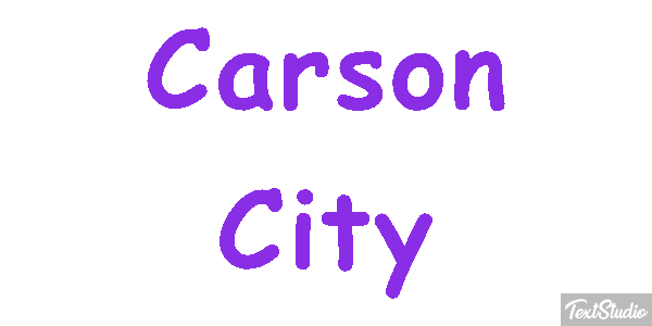 Carson City Efekt tekstowy