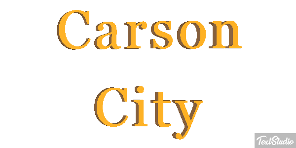 Carson City Efekt tekstowy