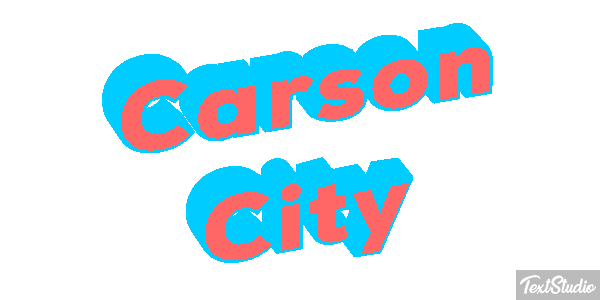 Carson City Efekt tekstowy