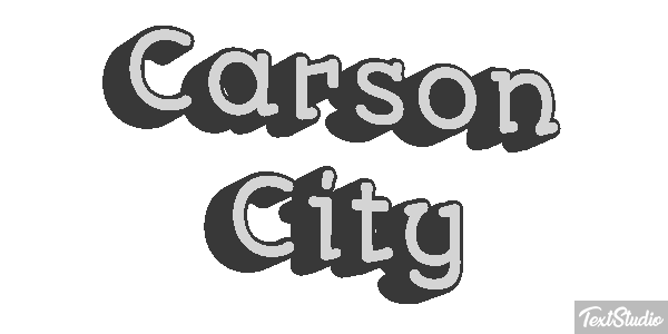 Carson City Efekt tekstowy