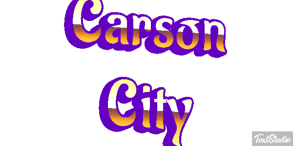 Carson City Efekt tekstowy
