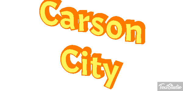 Carson City Efekt tekstowy