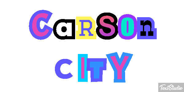 Carson City Efekt tekstowy