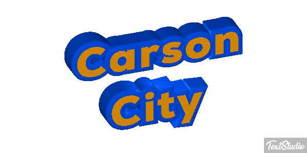Carson City Efekt tekstowy
