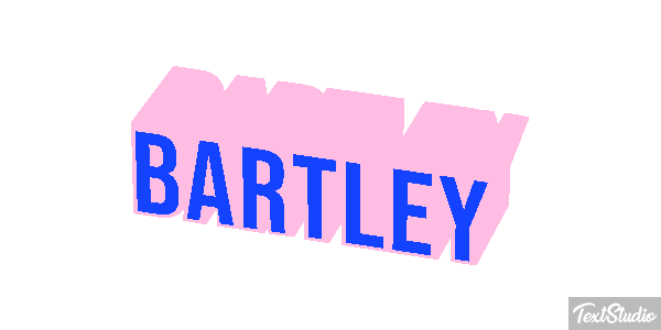 Bartley Текстовый эффект