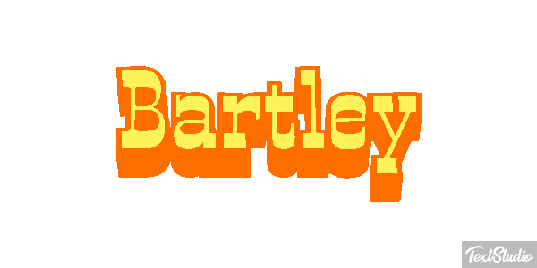 Bartley Текстовый эффект