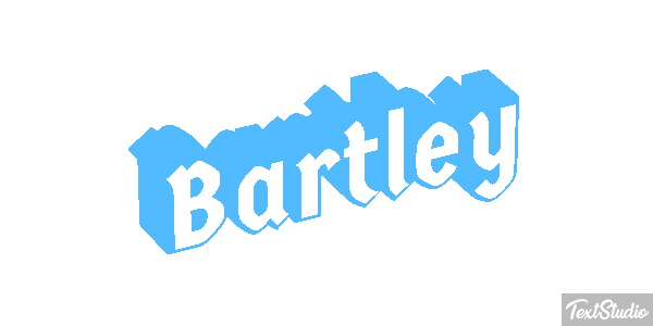 Bartley Текстовый эффект