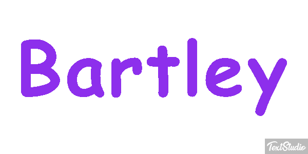 Bartley Текстовый эффект