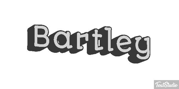 Bartley Текстовый эффект
