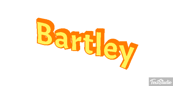 Bartley Текстовый эффект