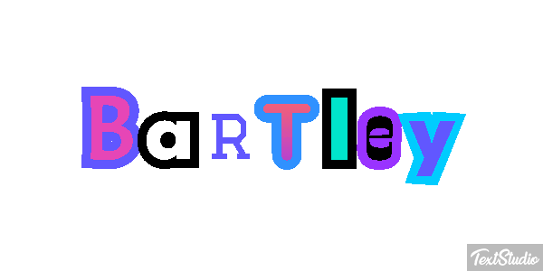 Bartley Текстовый эффект