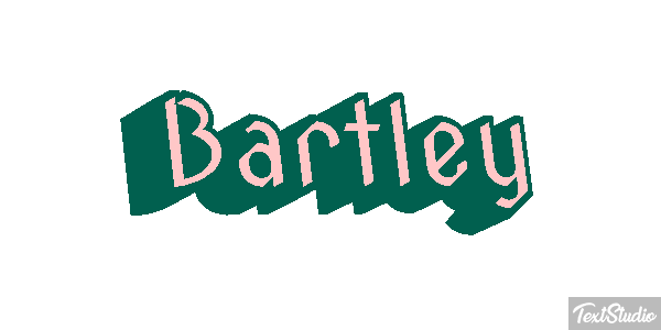 Bartley Текстовый эффект