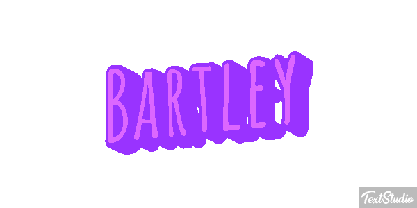 Bartley Текстовый эффект