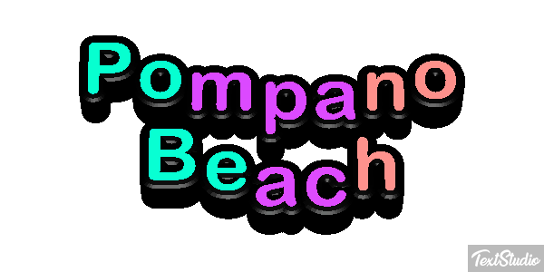 Pompano Beach Metin efekti