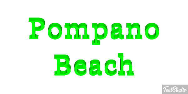 Pompano Beach Metin efekti